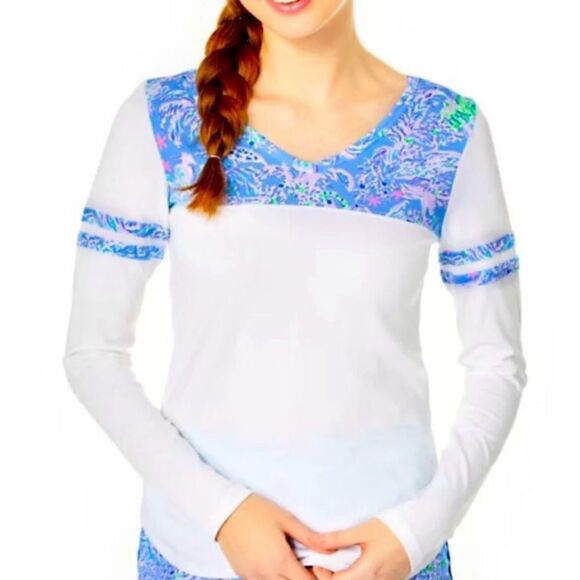 Lilly Pulitzer Amara, long sleeve pullover. - Picture 1 of 6